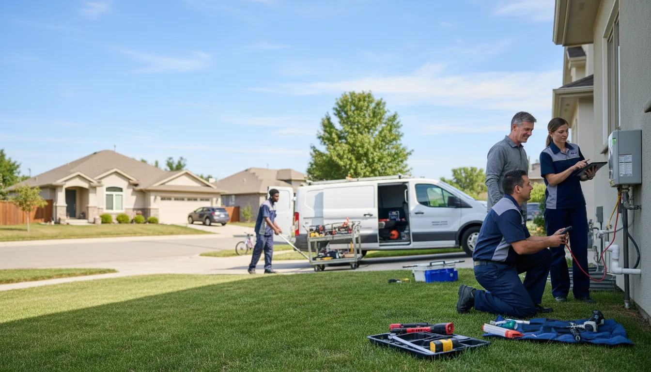 Tankless water heater service in Chadwick, IL